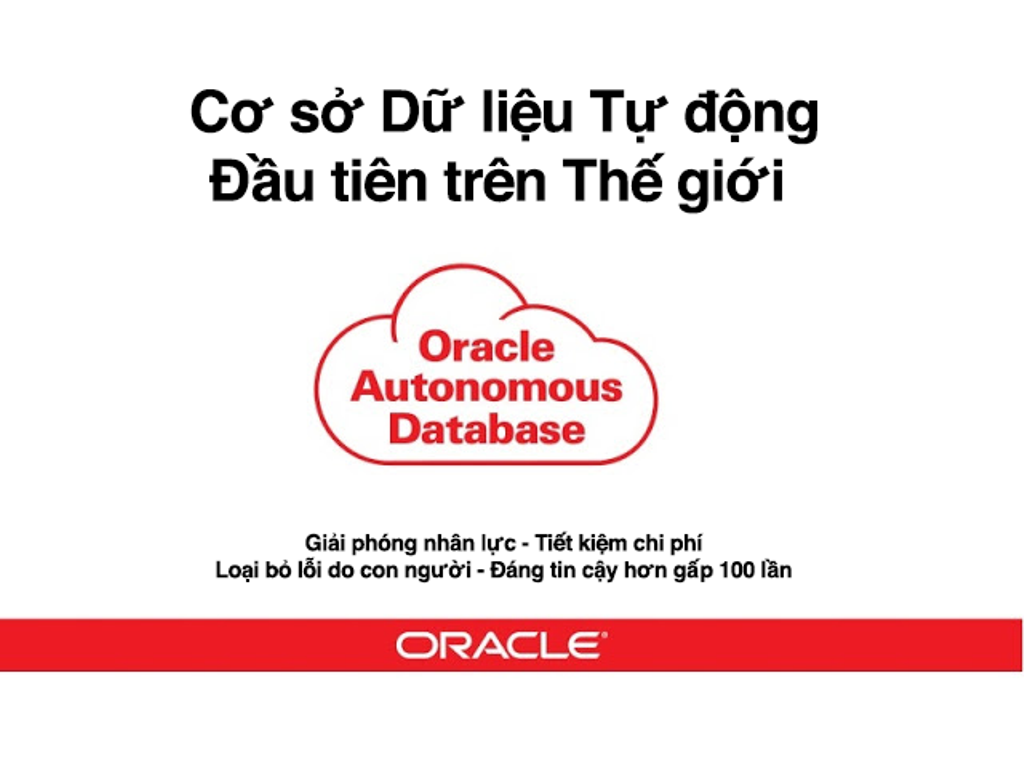 Oracle có tốc độ xử lý dữ liệu nhanh
