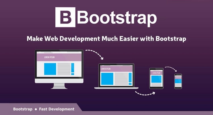 Bootstrap giúp tạo giao diện website một cách dễ dàng, nhanh chóng