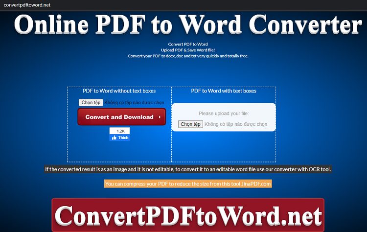Click “ Chọn tệp” chọn và tải file PDF lên