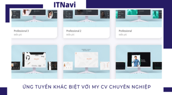ITNavi ra mắt My CV - tạo CV Online chuyên nghiệp