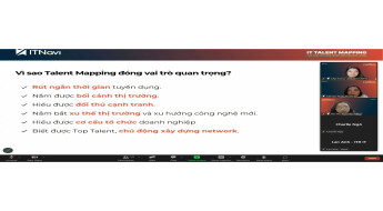 Recap Webinar IT Talent Mapping - Chìa khóa xây dựng nguồn ứng viên chất lượng